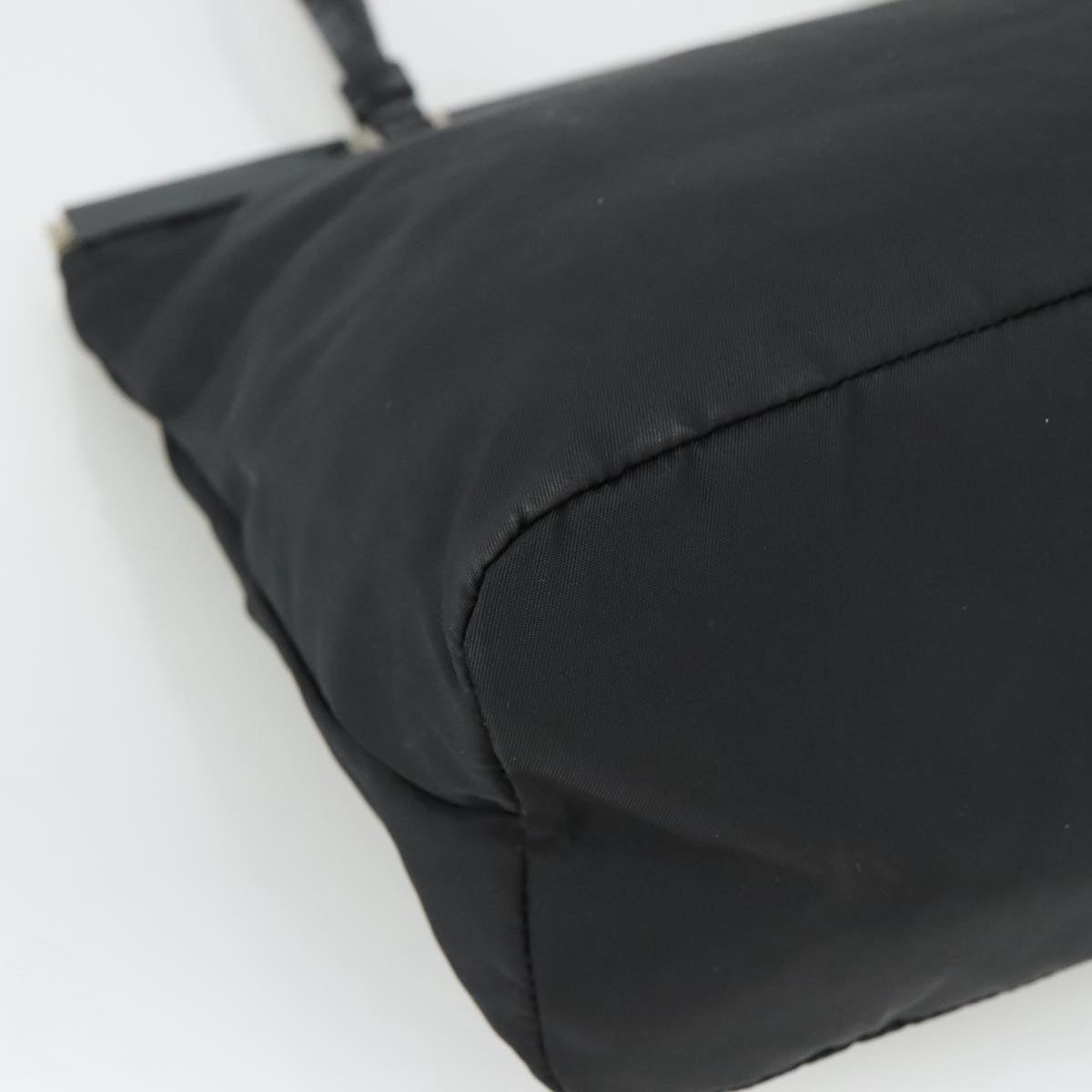 Prada Tessuto Black Synthetic Tote Bag (Pre-Owned)