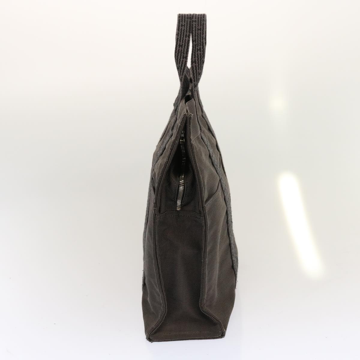 Hermès Herline Grey Canvas Tote Bag (Pre-Owned)