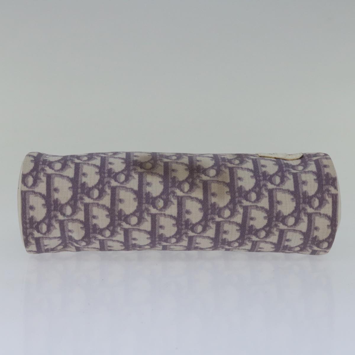 Dior Trotter Purple Canvas Clutch Bag (Pre-Owned)