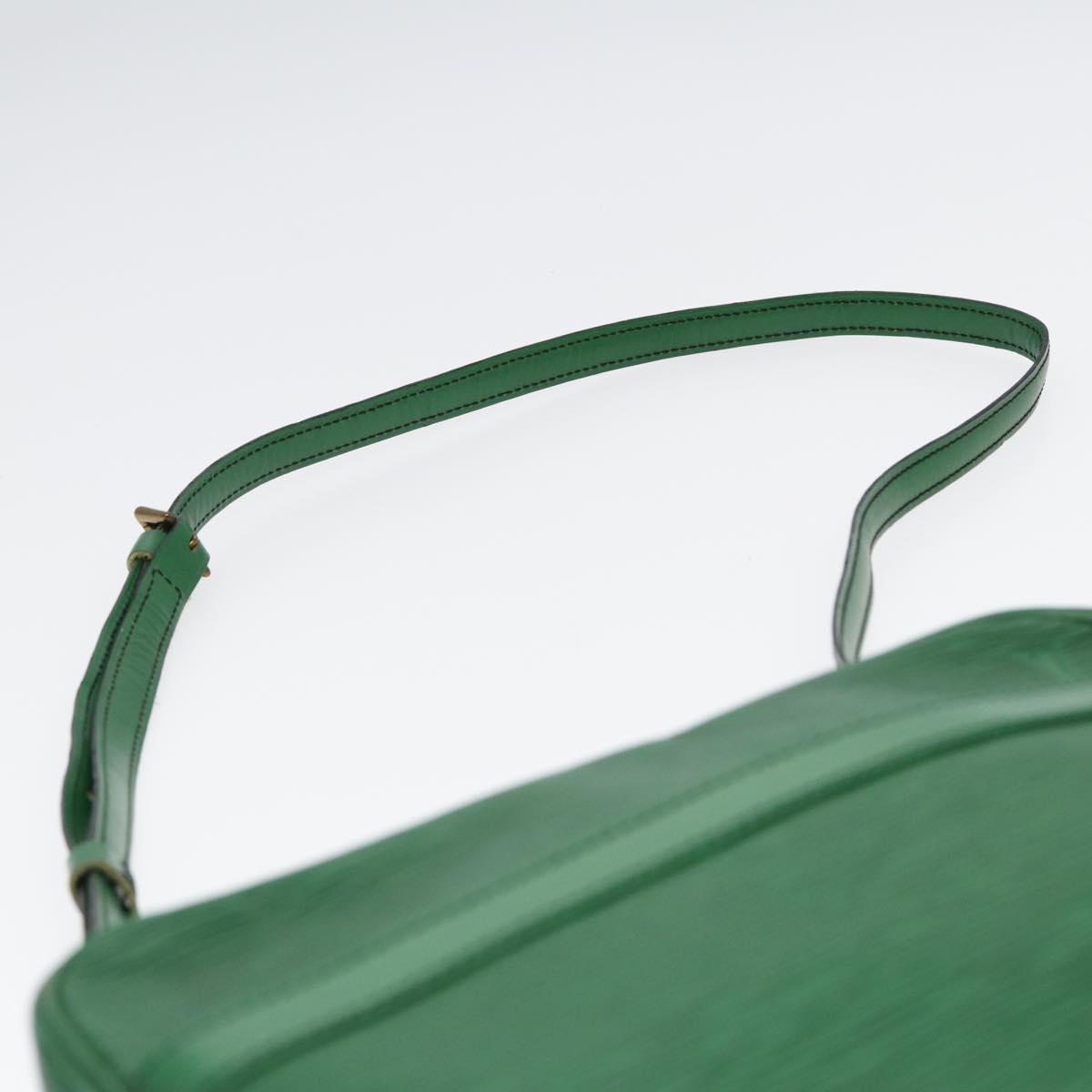 Louis Vuitton Trocadero 23 Green Leather Shoulder Bag (Pre-Owned)