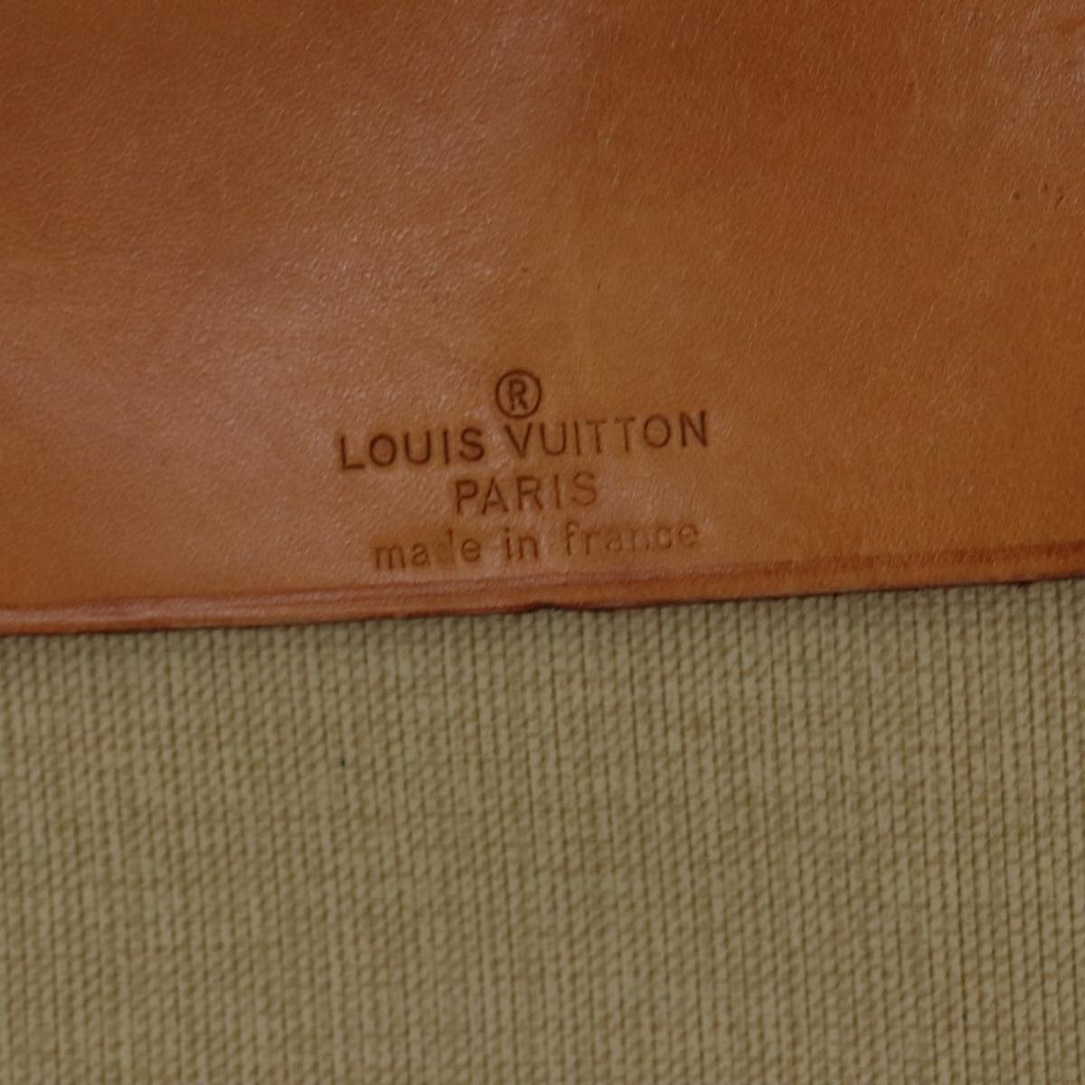 Louis Vuitton Sirius Brown Canvas Travel Bag (Pre-Owned)