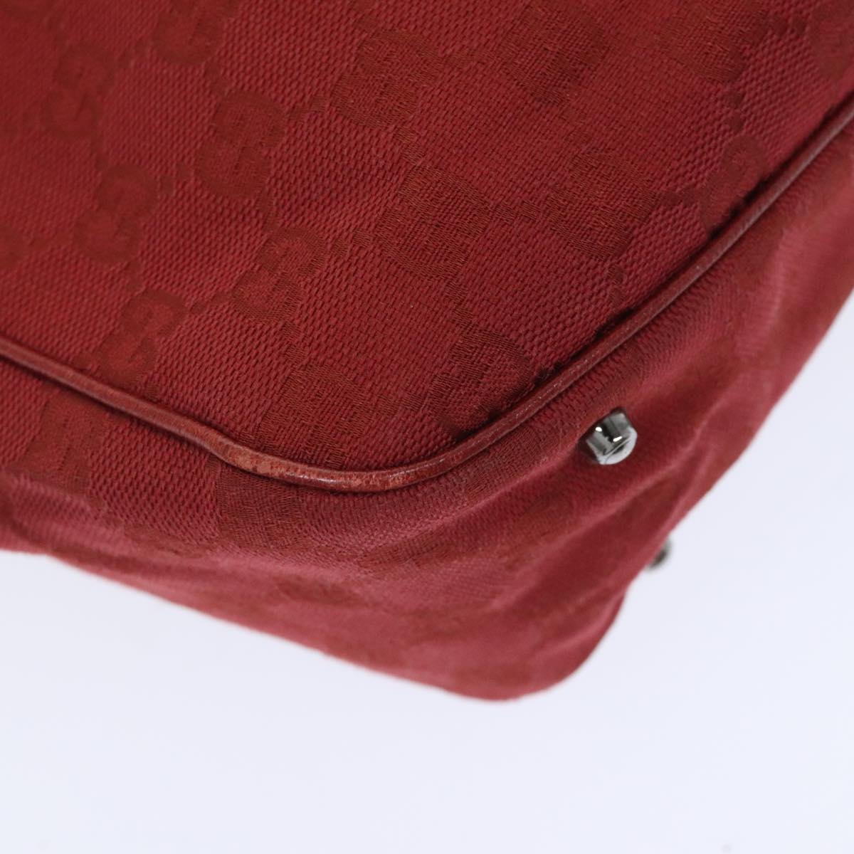 Gucci Mini C Red Canvas Tote Bag (Pre-Owned)