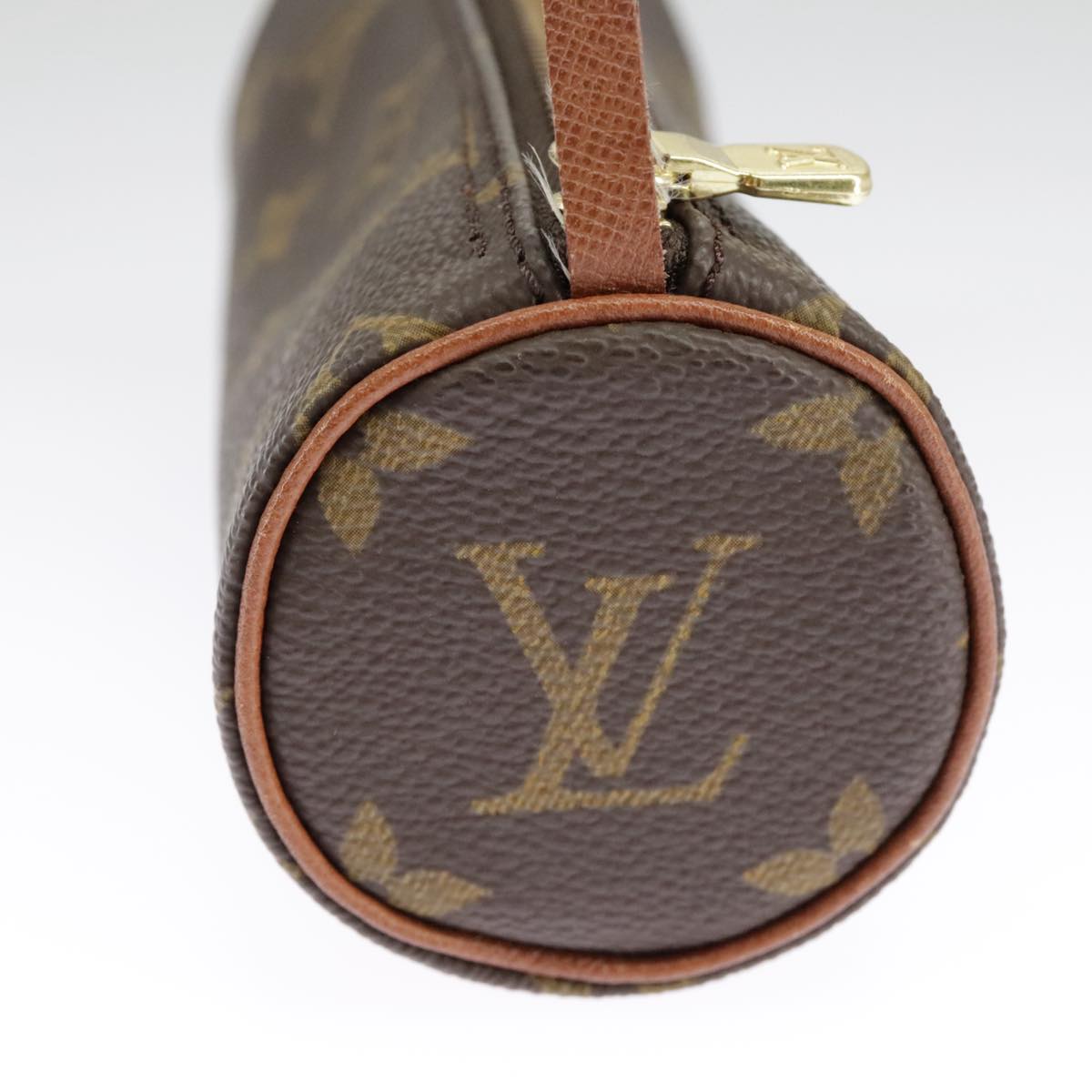 Louis Vuitton Papillon Brown Canvas Clutch Bag (Pre-Owned)