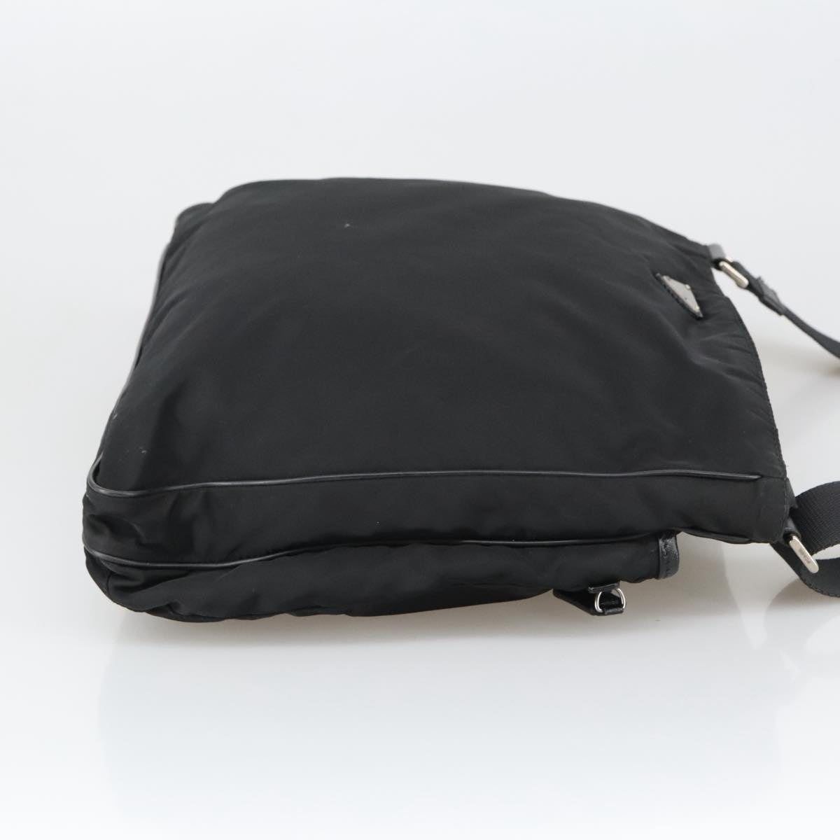 Prada Re-Nylon Black Synthetic Shoulder Bag (Pre-Owned)