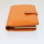 Louis Vuitton Viennois Orange Leather Wallet  (Pre-Owned)