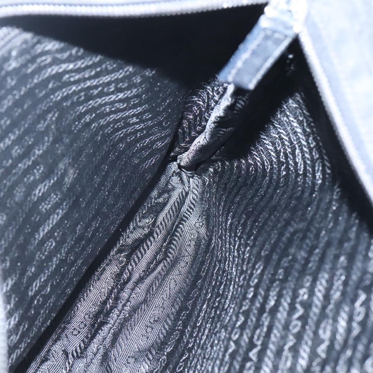 Prada Tessuto Black Nylon Shoulder Bag (Pre-Owned)