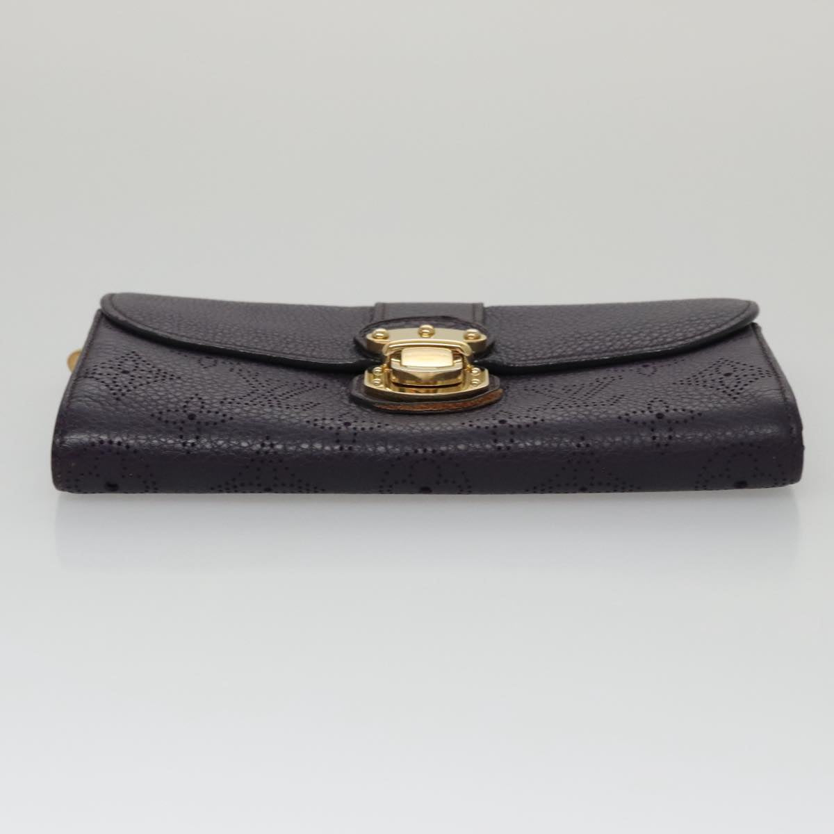 Louis Vuitton Amelia Purple Leather Wallet  (Pre-Owned)