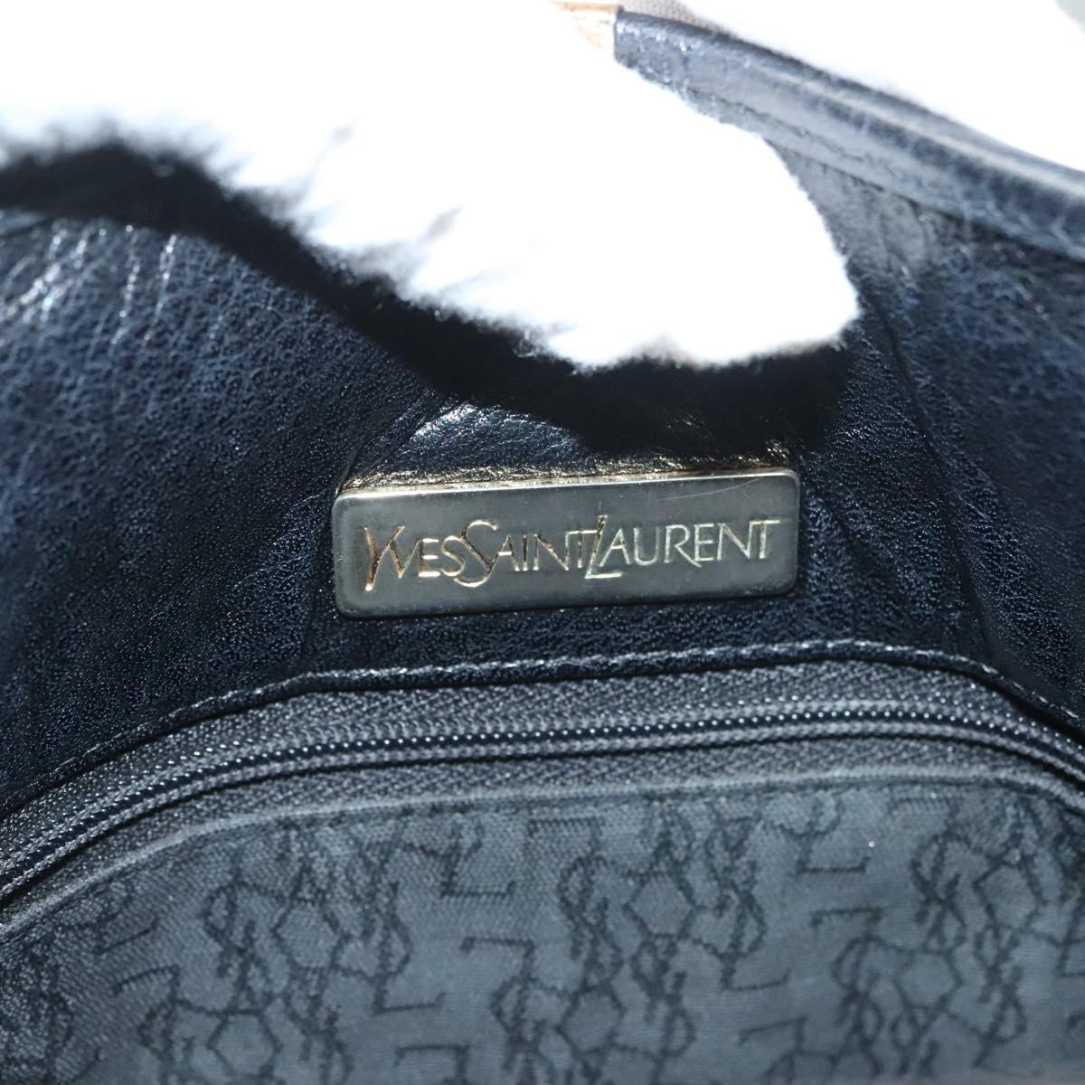 Yves Saint Laurent Black Leather Shoulder Bag (Pre-Owned)