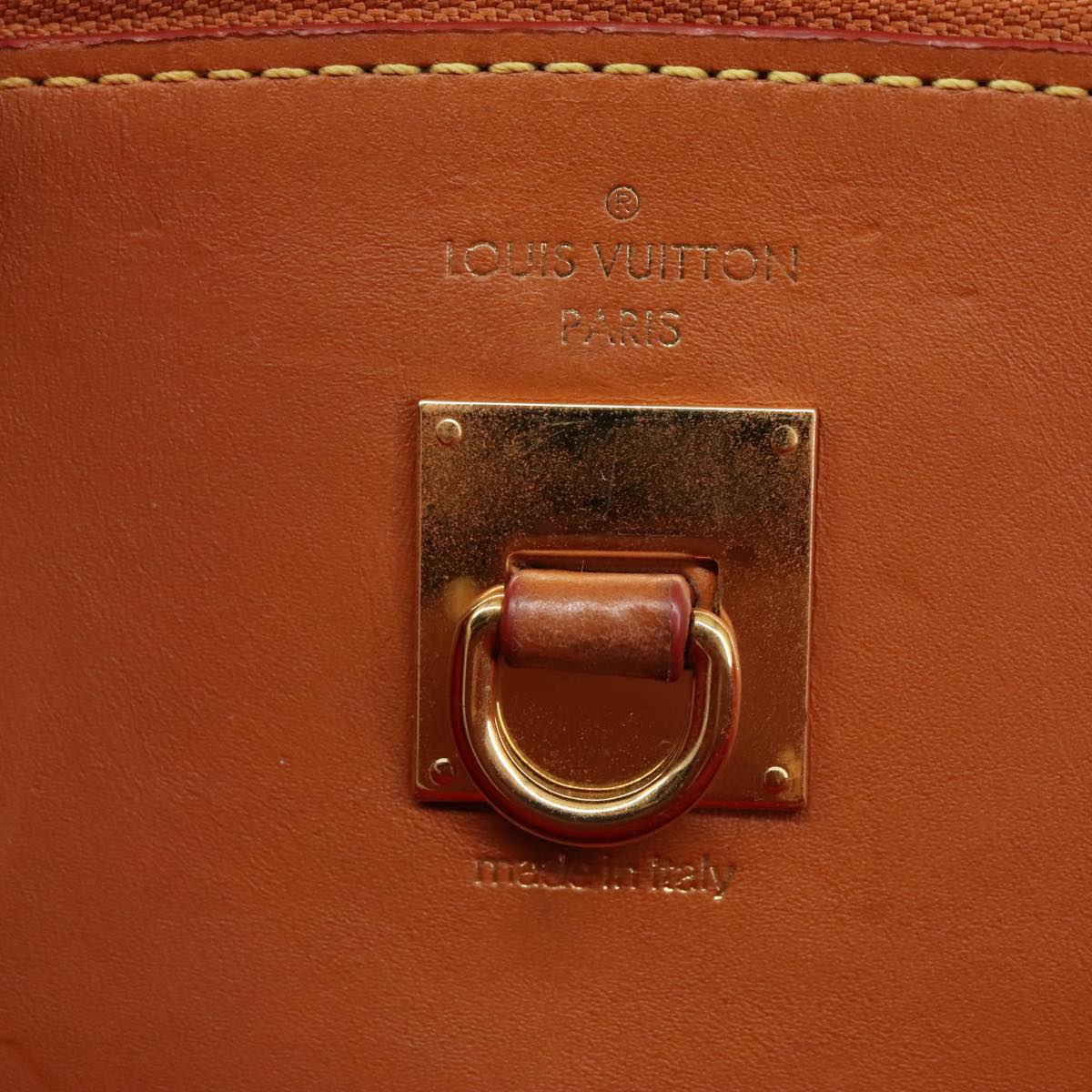 Louis Vuitton City Steamer Brown Leather Handbag (Pre-Owned)