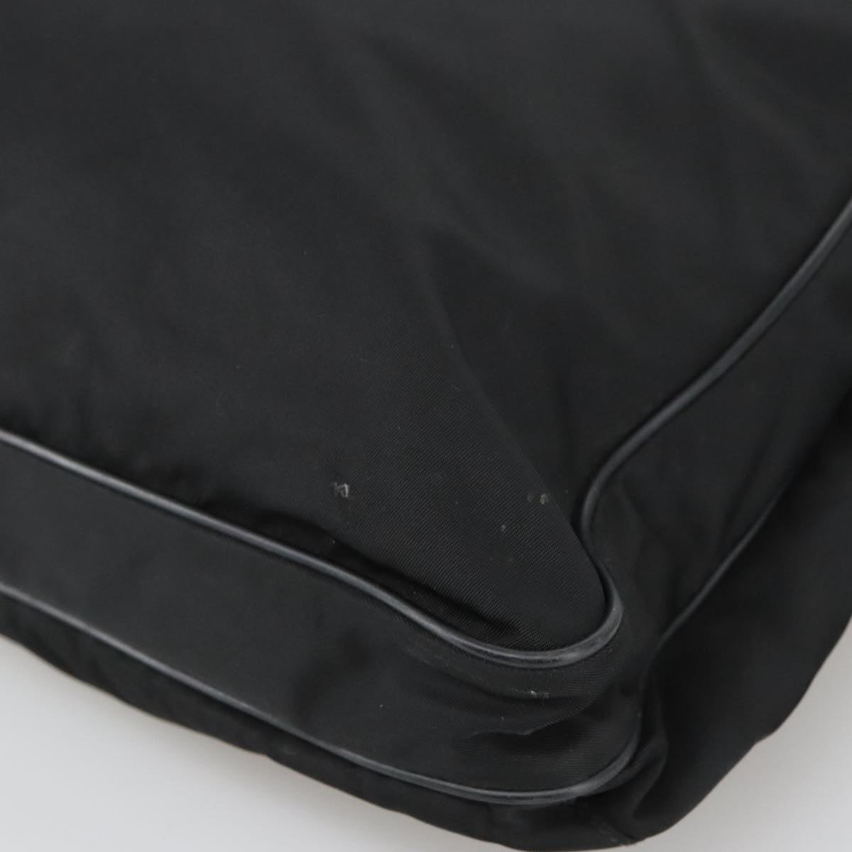 Prada Re-Nylon Black Synthetic Shoulder Bag (Pre-Owned)