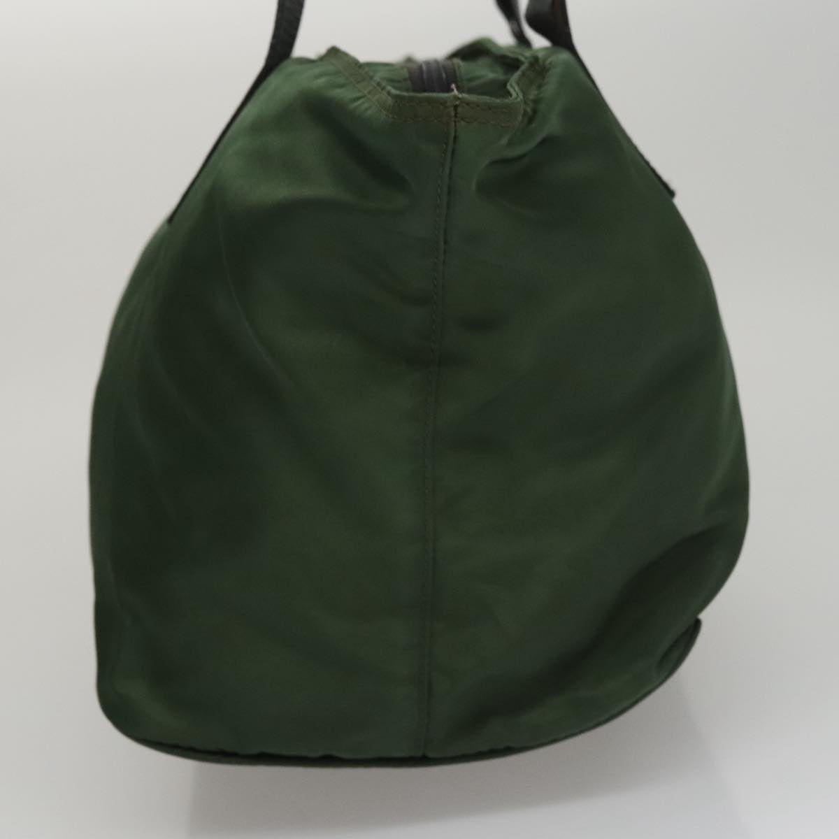 Prada Tessuto Green Synthetic Tote Bag (Pre-Owned)