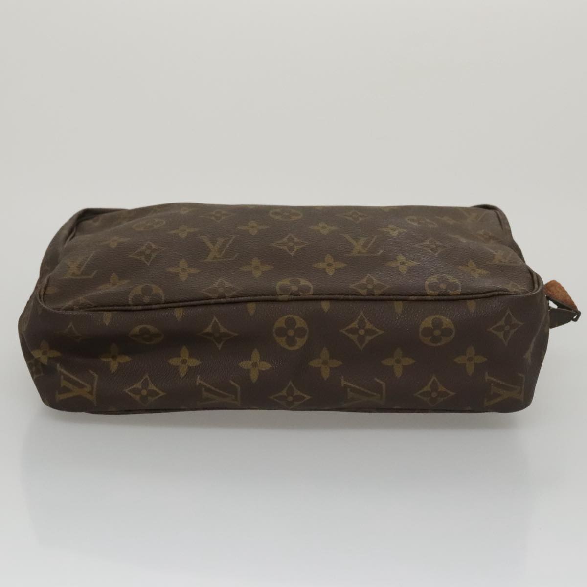 Louis Vuitton Trousse Toilette 28 Brown Canvas Clutch Bag (Pre-Owned)