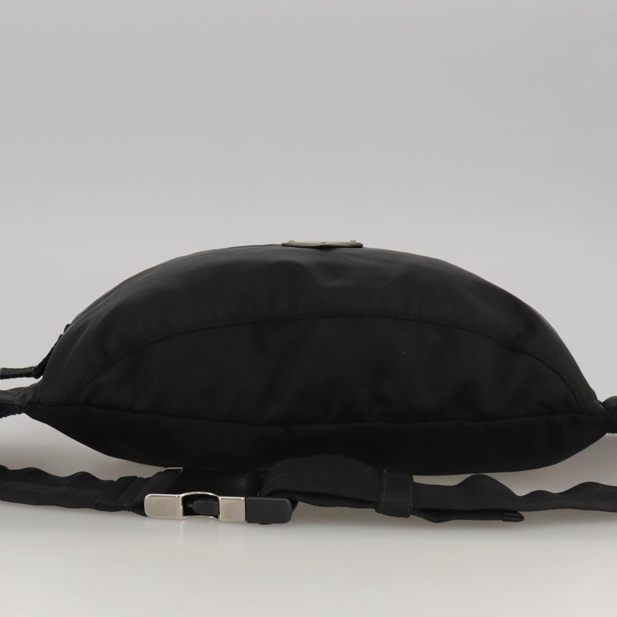 Prada Tessuto Black Synthetic Shoulder Bag (Pre-Owned)