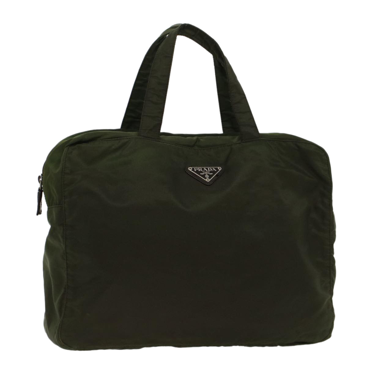 Prada Green Synthetic Handbag (Pre-Owned)