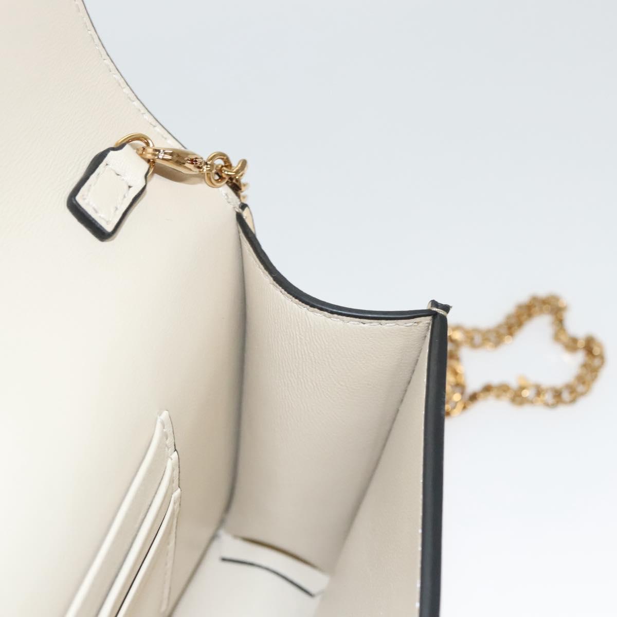 Versace Gold Patent Leather Shoulder Bag (Pre-Owned)