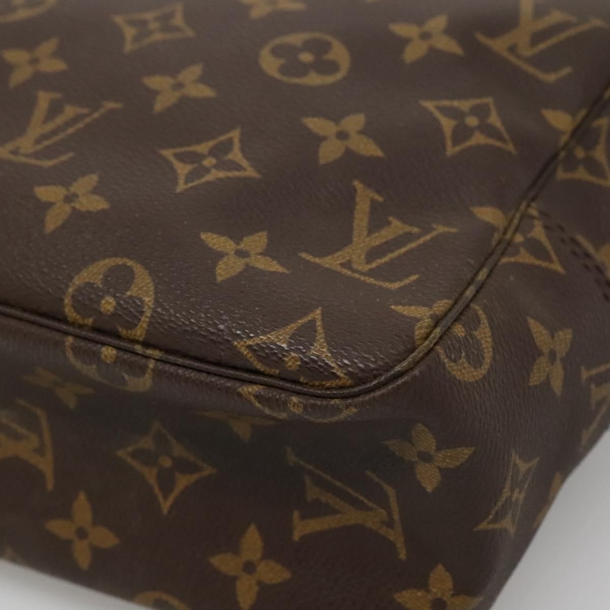 Louis Vuitton Trousse Toilette 28 Brown Canvas Clutch Bag (Pre-Owned)