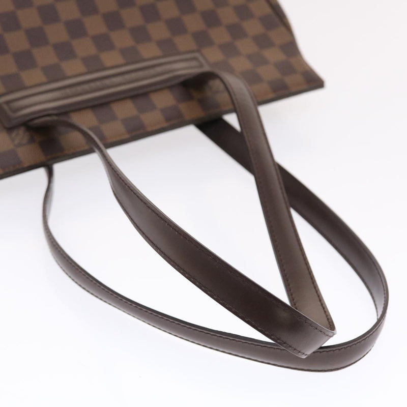 Louis Vuitton Parioli Brown Canvas Tote Bag (Pre-Owned)