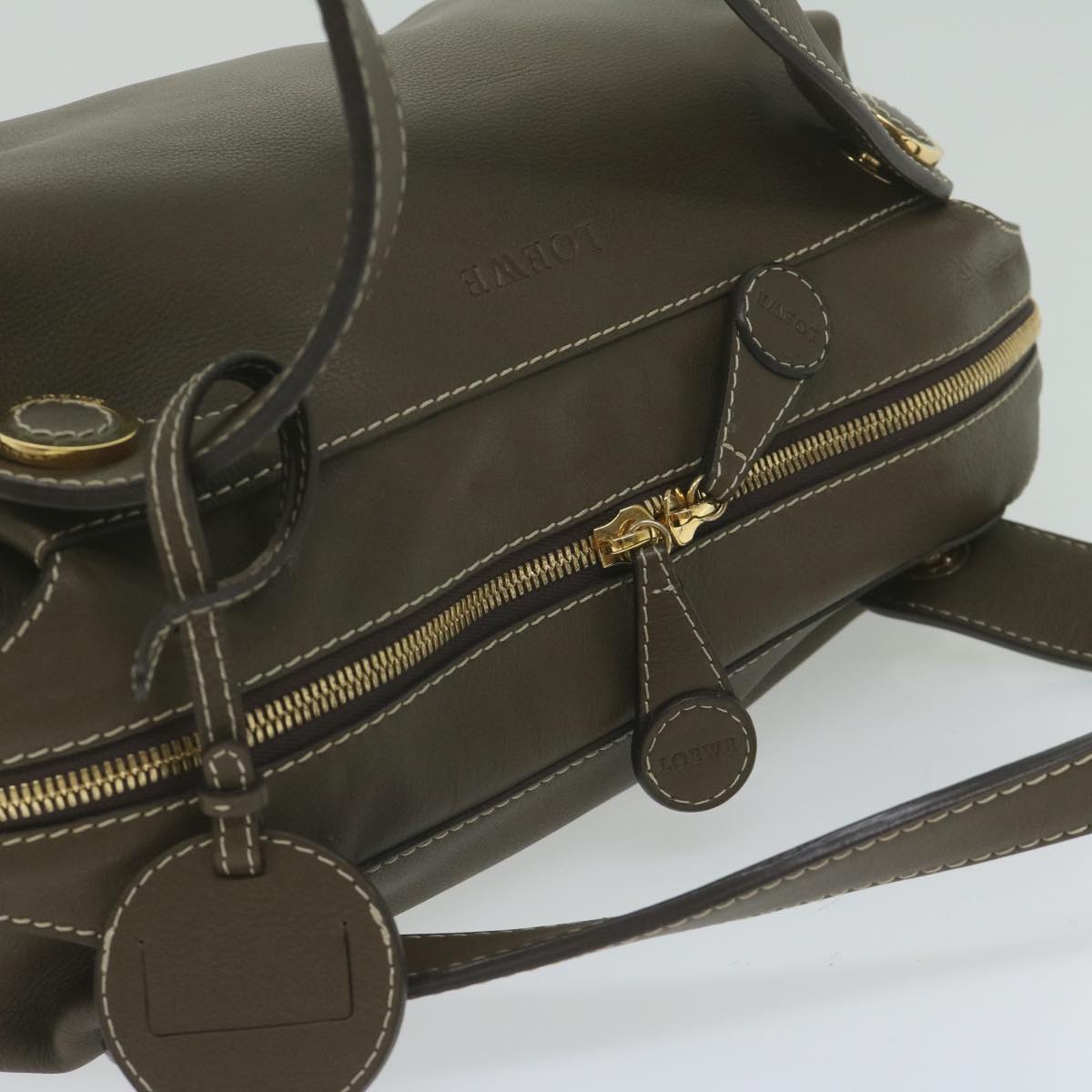 Loewe Brown Leather Shoulder Bag (Pre-Owned)