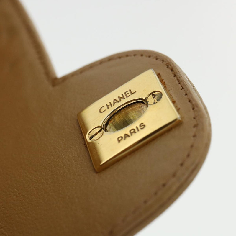 Chanel Brown Leather Shoulder Bag (Pre-Owned)