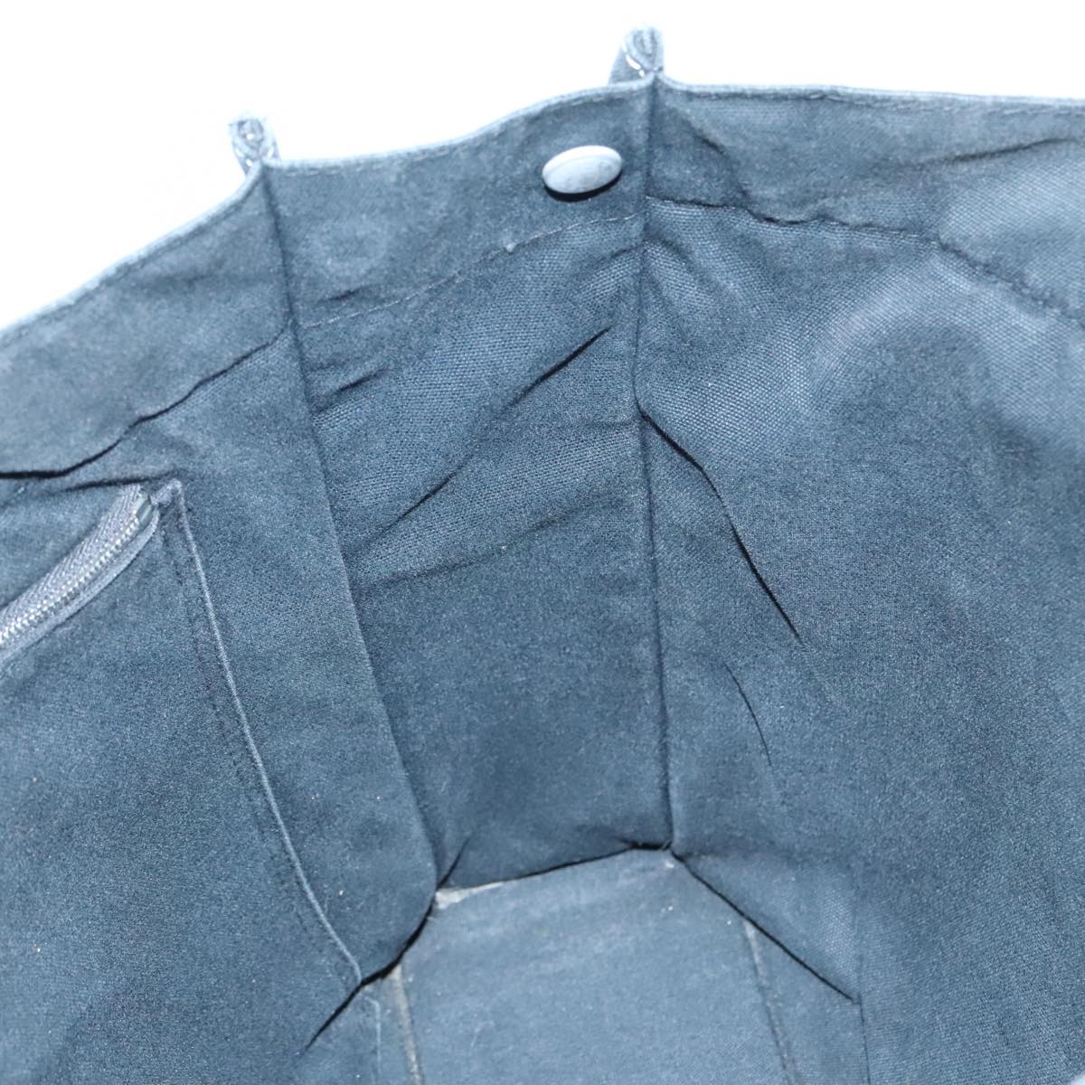 Hermès Fourre Tout Black Canvas Handbag (Pre-Owned)