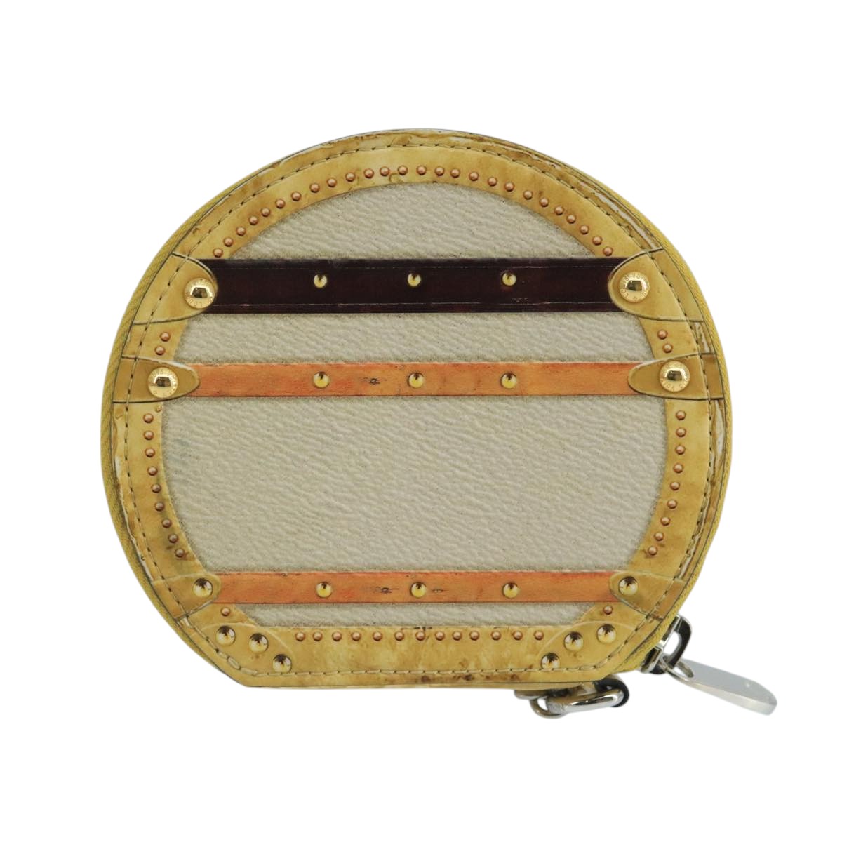 Louis Vuitton Micro Boite Chapeau Yellow Leather Wallet  (Pre-Owned)