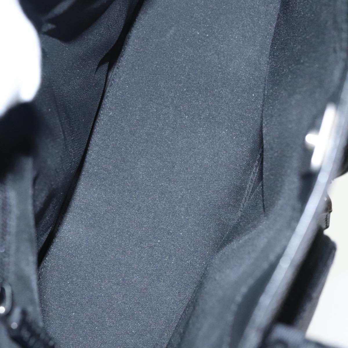 Gucci Black Canvas Handbag (Pre-Owned)