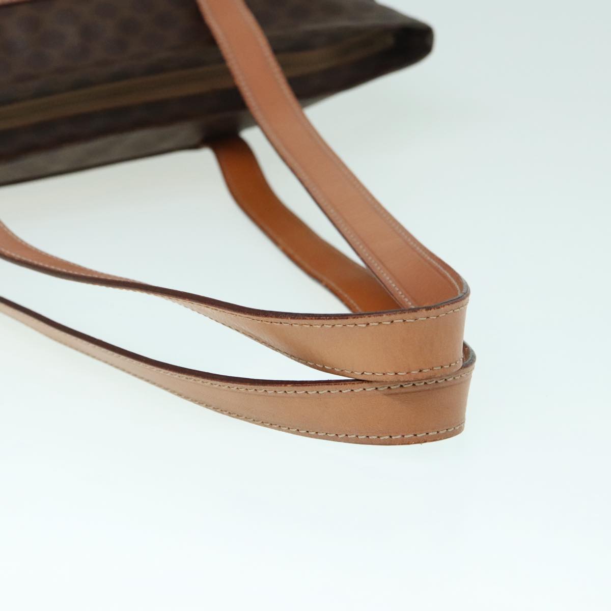Céline Triomphe Brown Canvas Tote Bag (Pre-Owned)