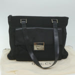 Gucci -- Black Synthetic Shoulder Bag (Pre-Owned)