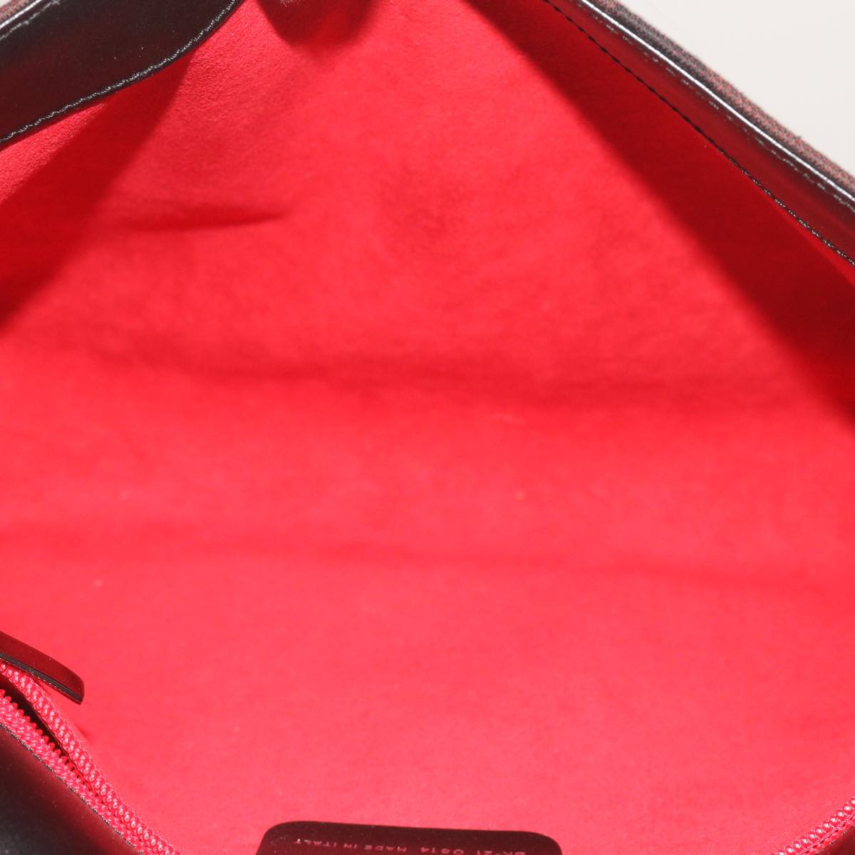 Salvatore Ferragamo Gancini Black Canvas Shoulder Bag (Pre-Owned)