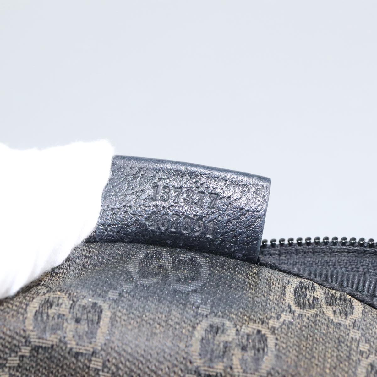Gucci Black Canvas Clutch Bag (Pre-Owned)