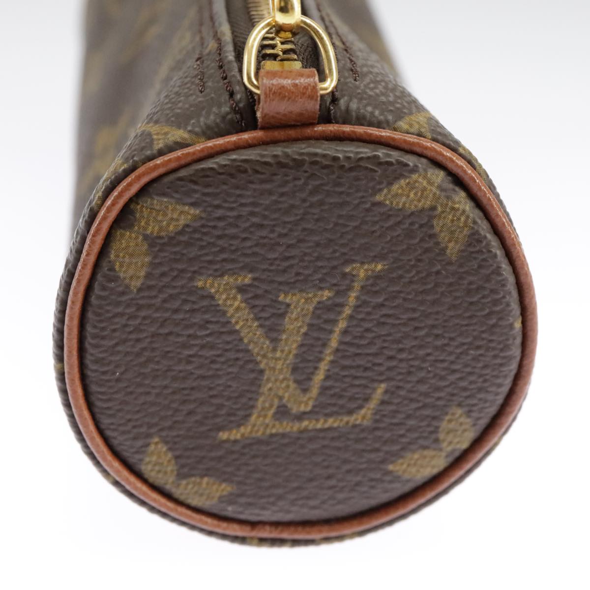 Louis Vuitton Papillon Brown Canvas Clutch Bag (Pre-Owned)
