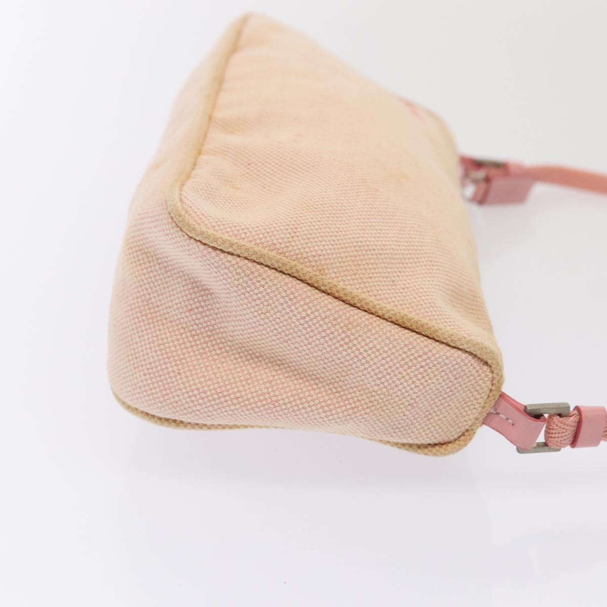 Prada Sports Pink Canvas Clutch Bag (Pre-Owned)