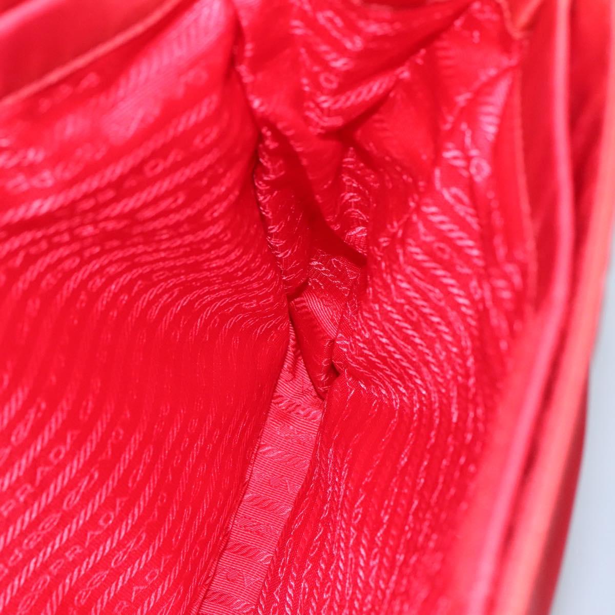 Prada Re-Nylon Red Synthetic Shoulder Bag (Pre-Owned)