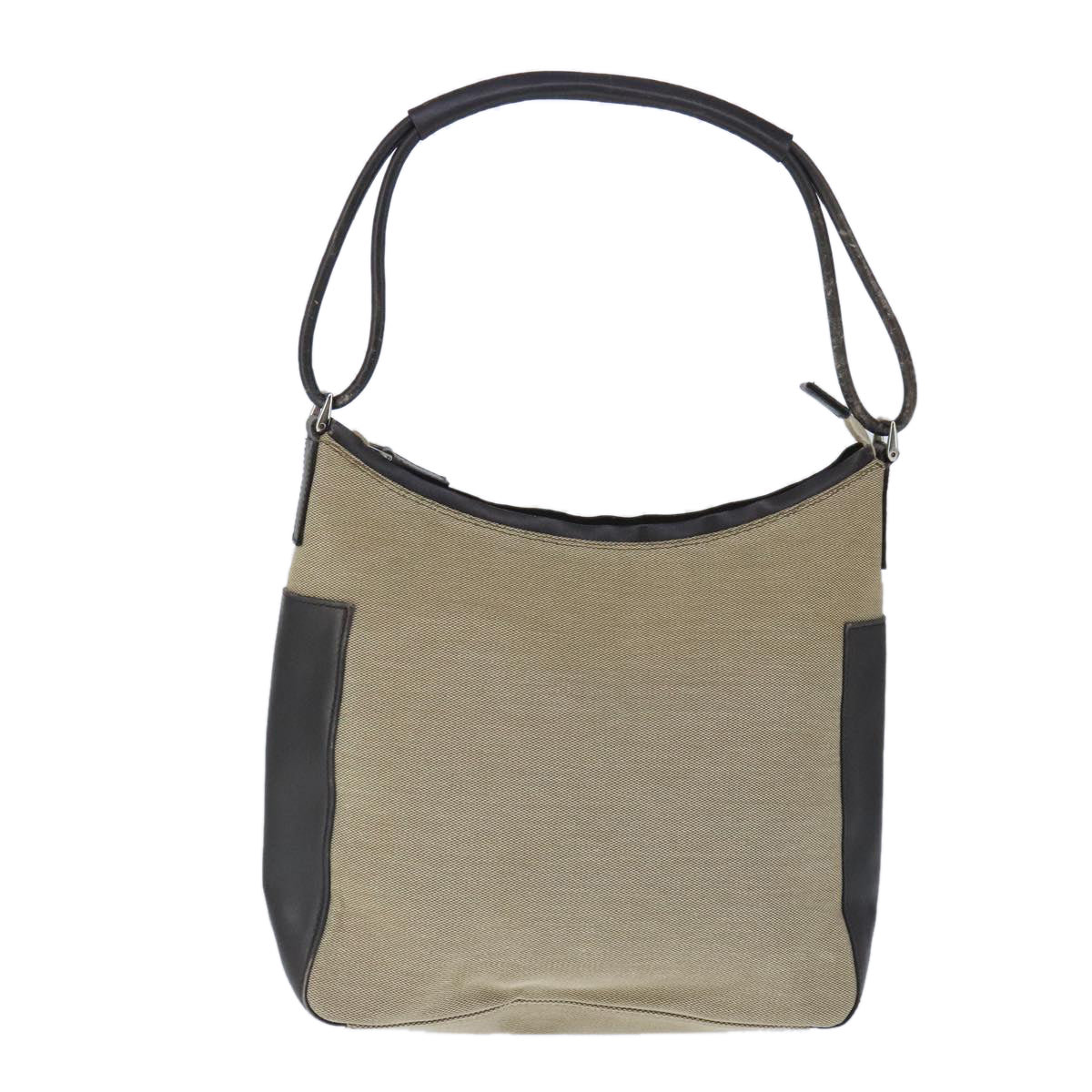 Gucci Beige Canvas Shoulder Bag (Pre-Owned)