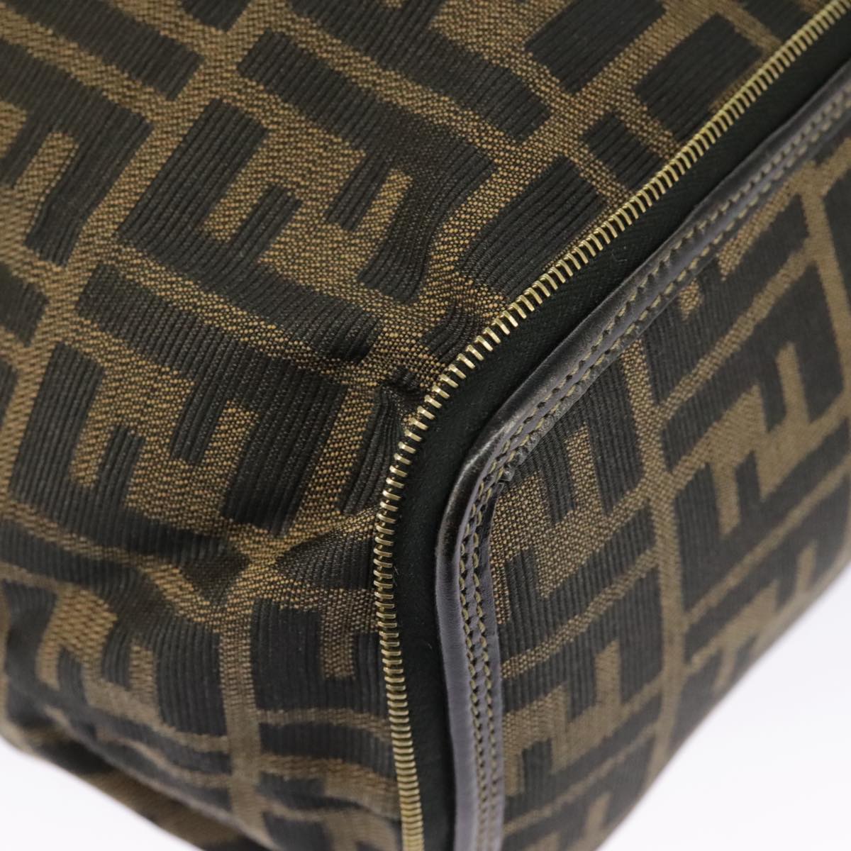 Fendi Brown Canvas Tote Bag (Pre-Owned)