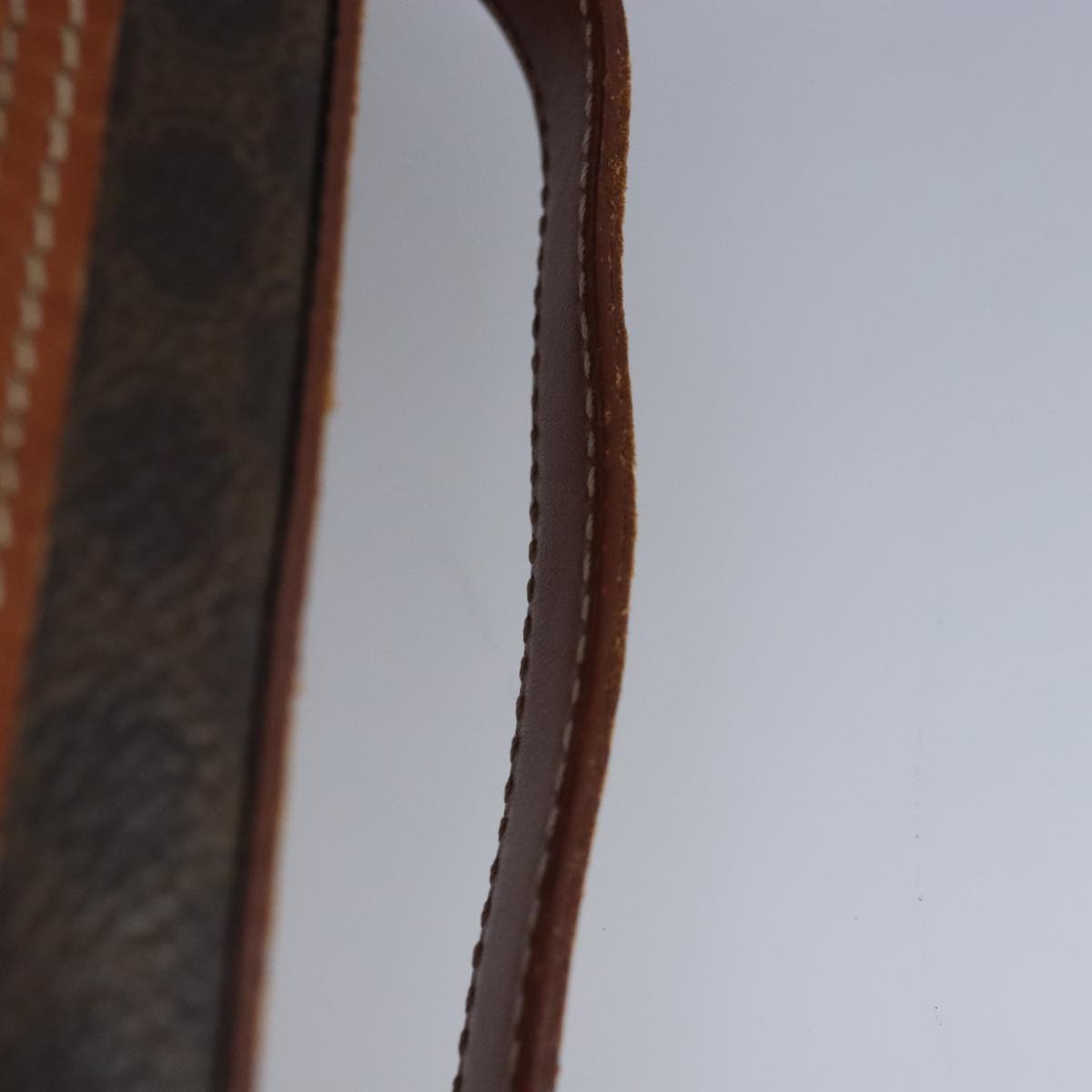 Céline Vanity Brown Canvas Handbag (Pre-Owned)
