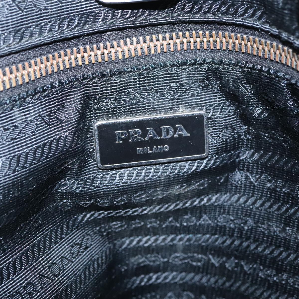 Prada Tessuto Black Synthetic Tote Bag (Pre-Owned)