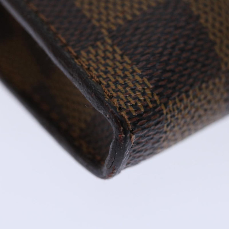 Louis Vuitton Pochette Brown Canvas Clutch Bag (Pre-Owned)