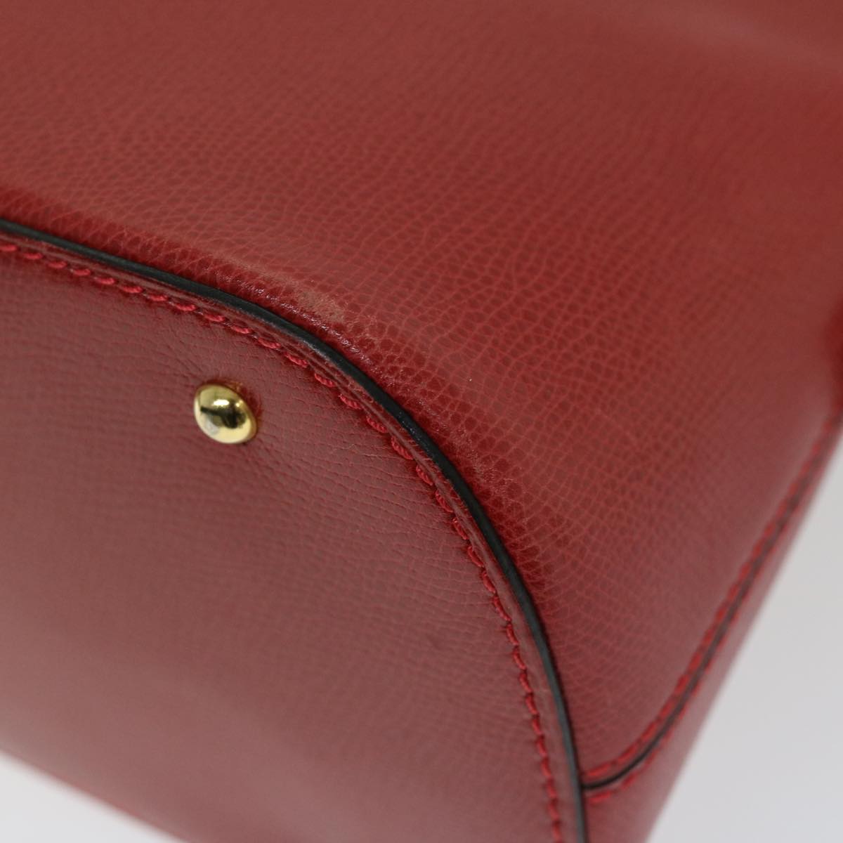 Céline Red Leather Handbag (Pre-Owned)