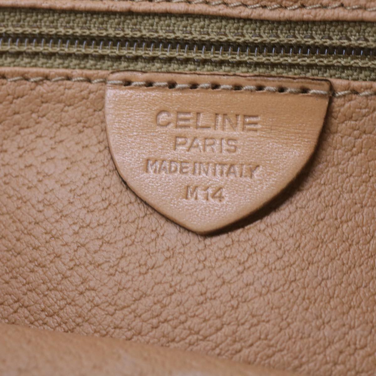 Céline Beige Canvas Clutch Bag (Pre-Owned)