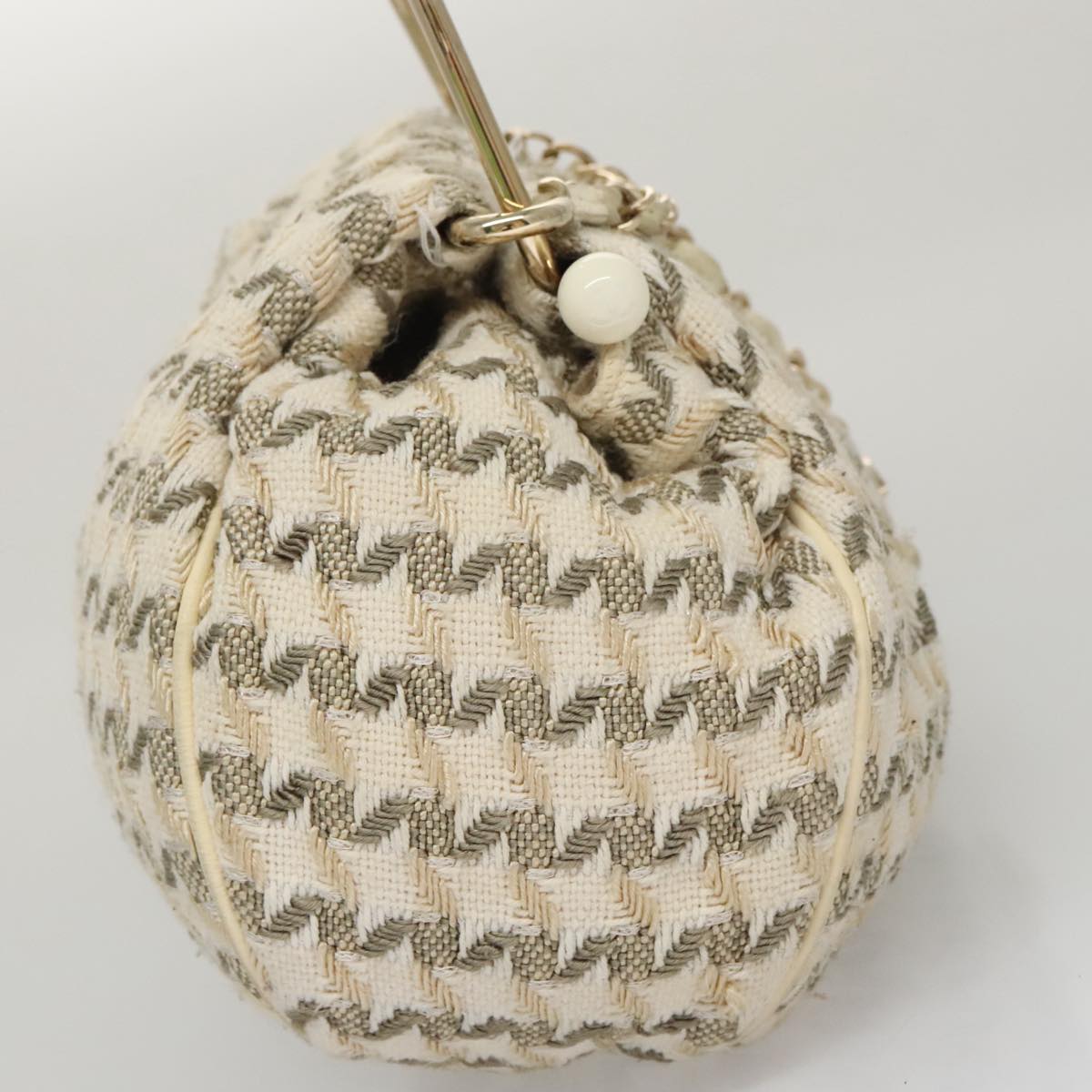 Chanel Coco Mark Multicolour Wool Handbag (Pre-Owned)