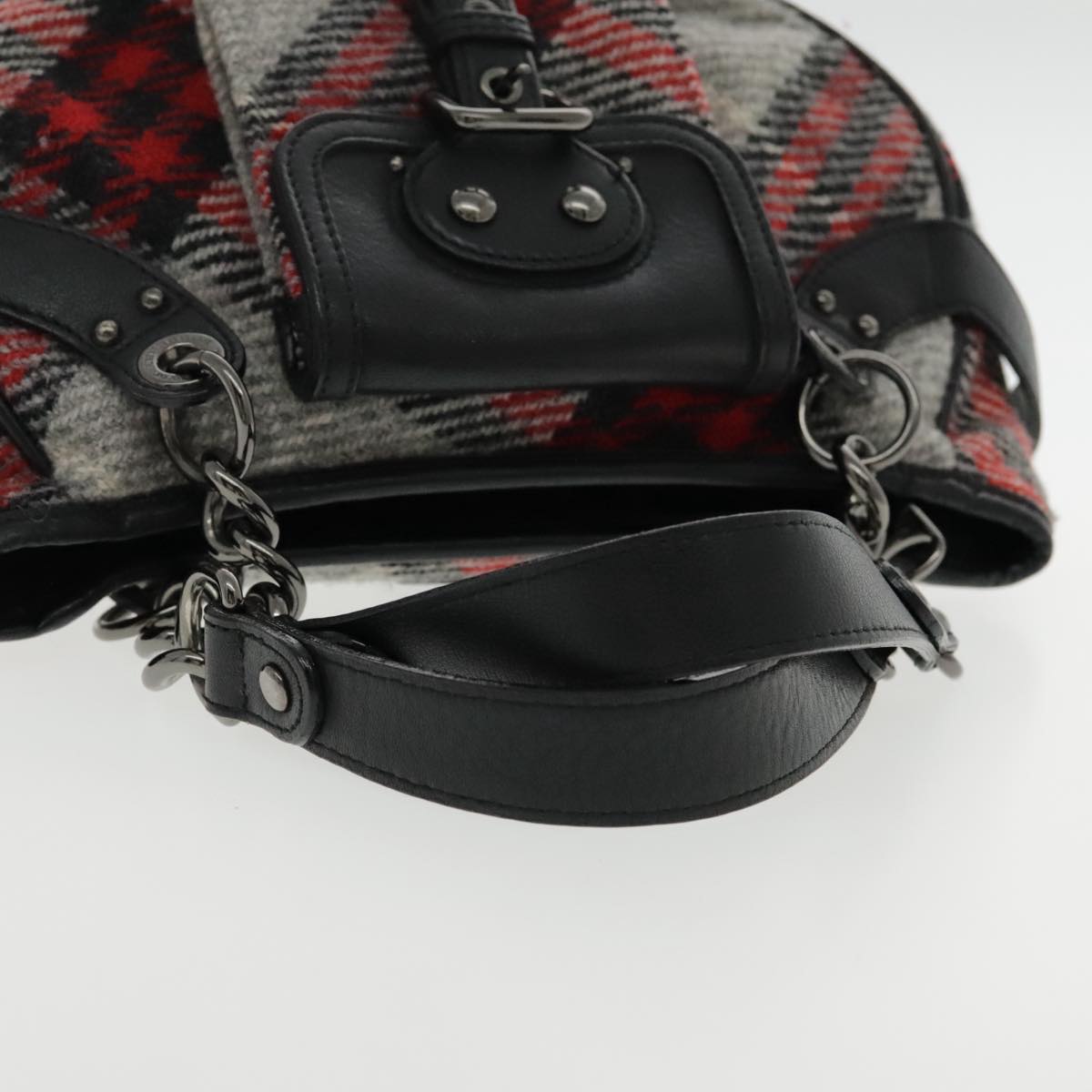 Burberry Blue Label Multicolour Wool Handbag (Pre-Owned)