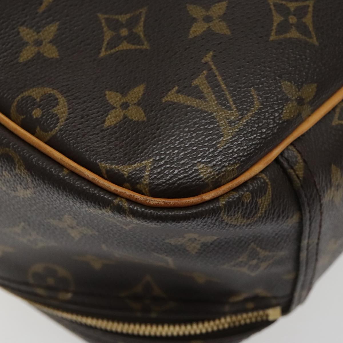 Louis Vuitton Excursion Brown Leather Handbag (Pre-Owned)