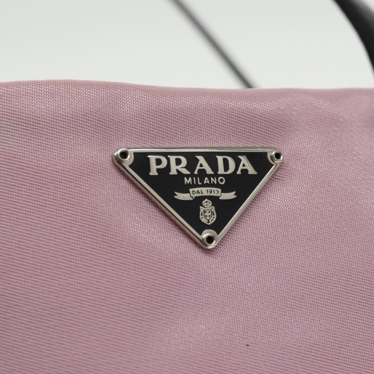 Prada Re-Nylon Pink Synthetic Tote Bag (Pre-Owned)