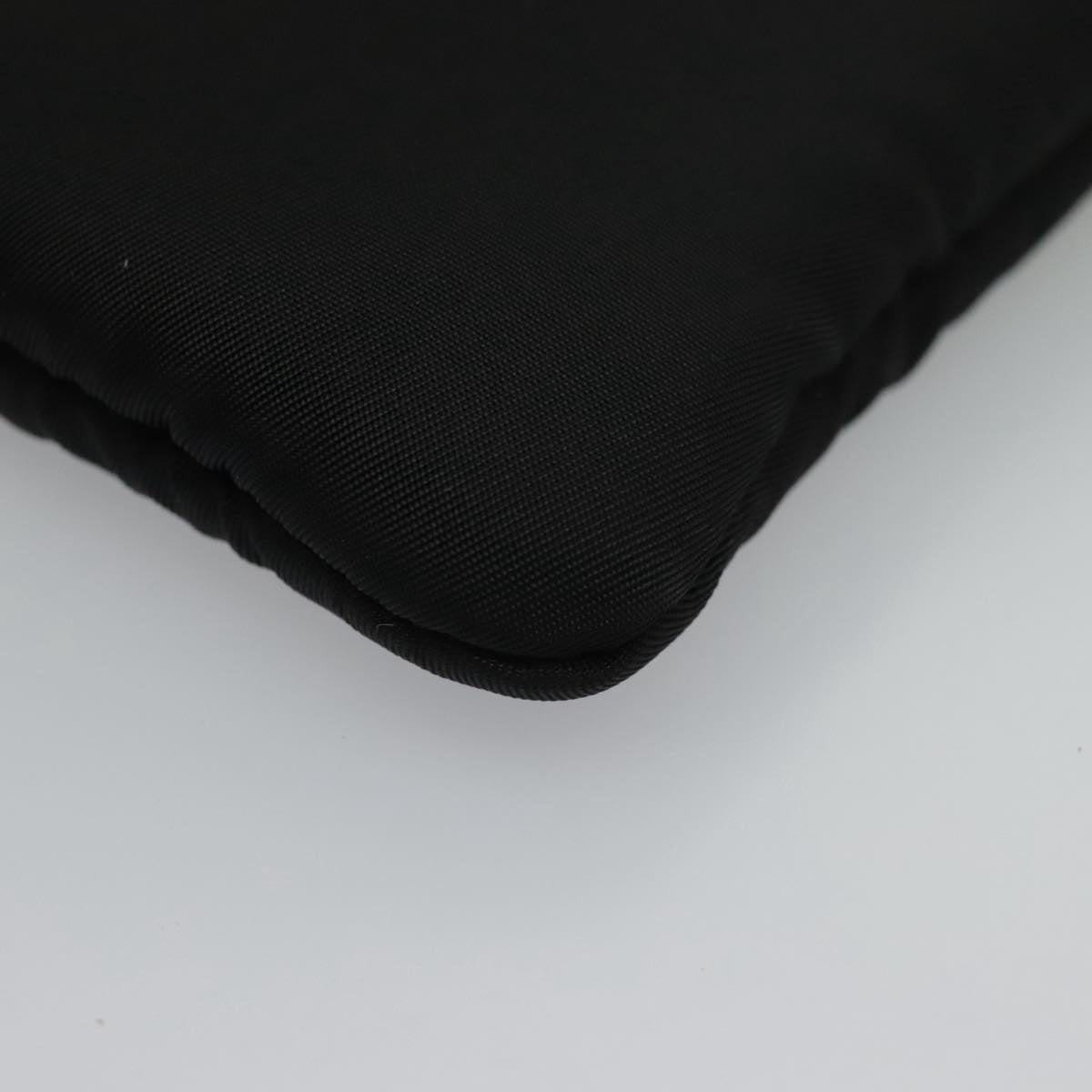 Prada Black Synthetic Clutch Bag (Pre-Owned)