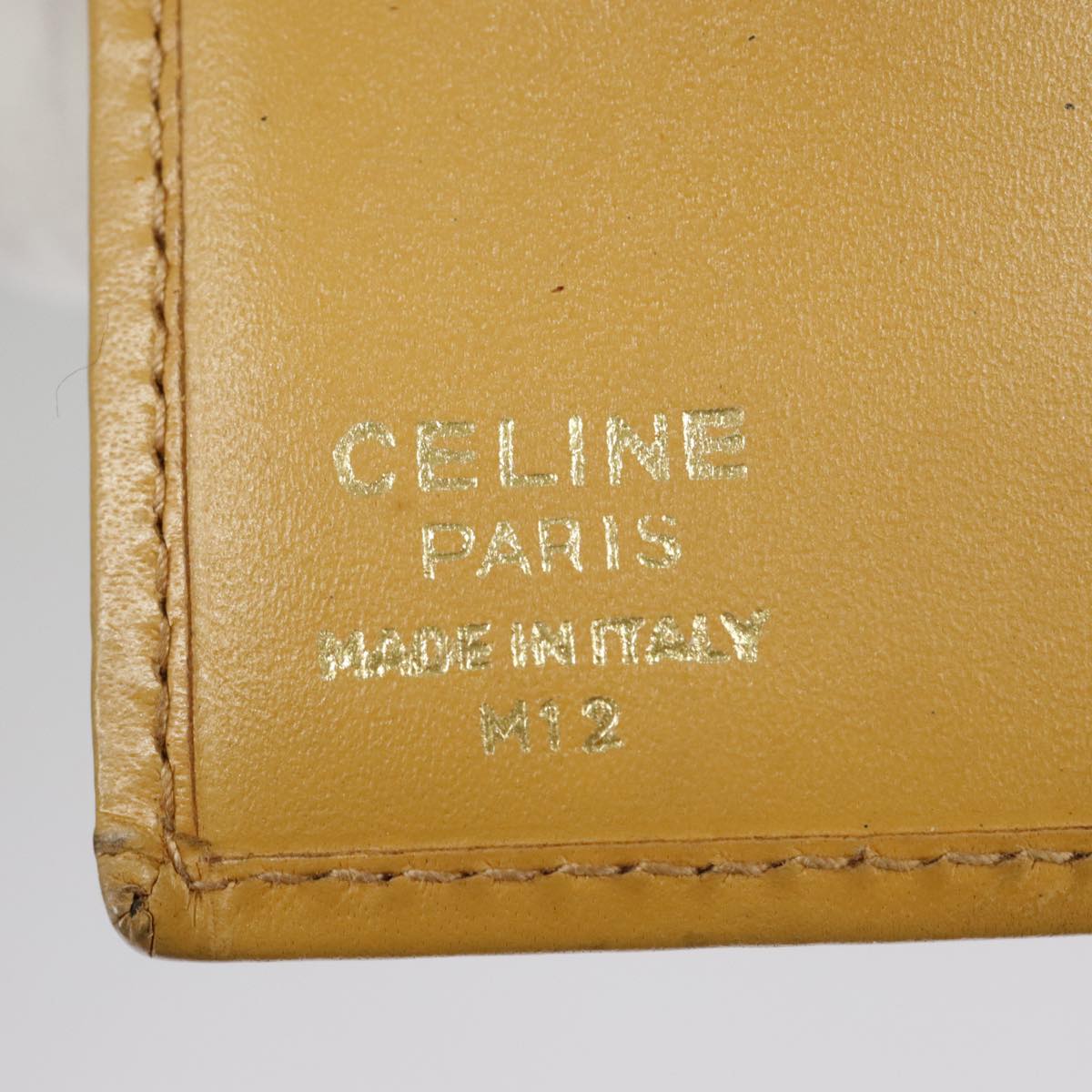 Céline Brown Canvas Wallet  (Pre-Owned)
