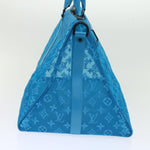 Louis Vuitton Keepall Bandouliere 50 Blue Synthetic Travel Bag (Pre-Owned)