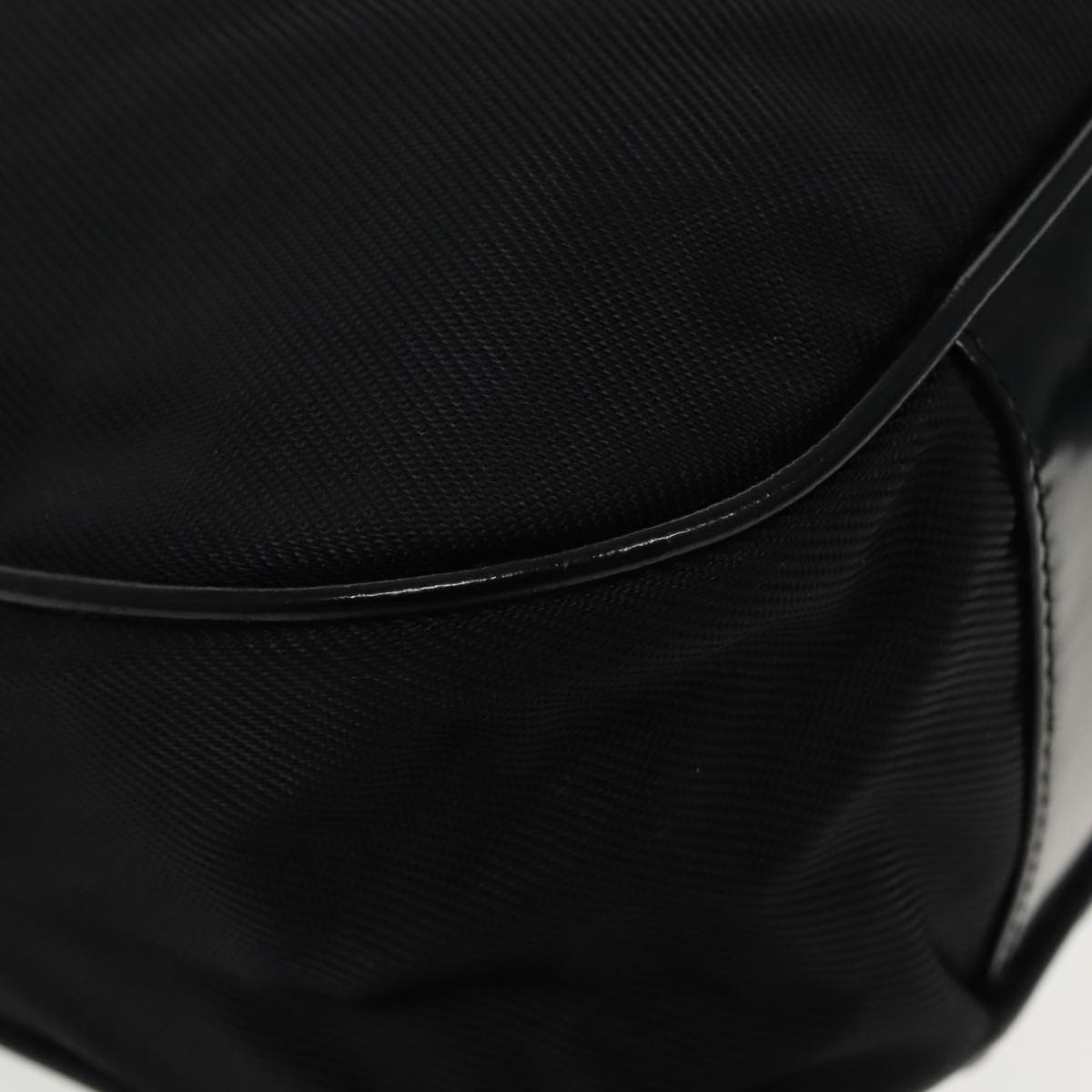 Gucci Bamboo Black Synthetic Handbag (Pre-Owned)