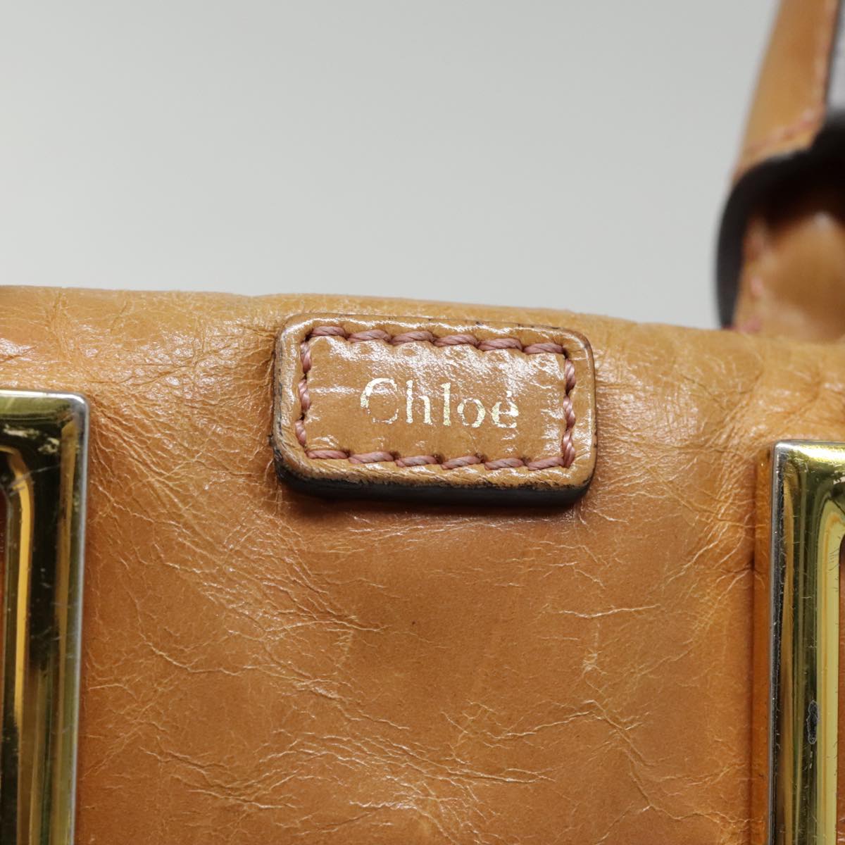 Chloé Ethel Brown Leather Shoulder Bag (Pre-Owned)