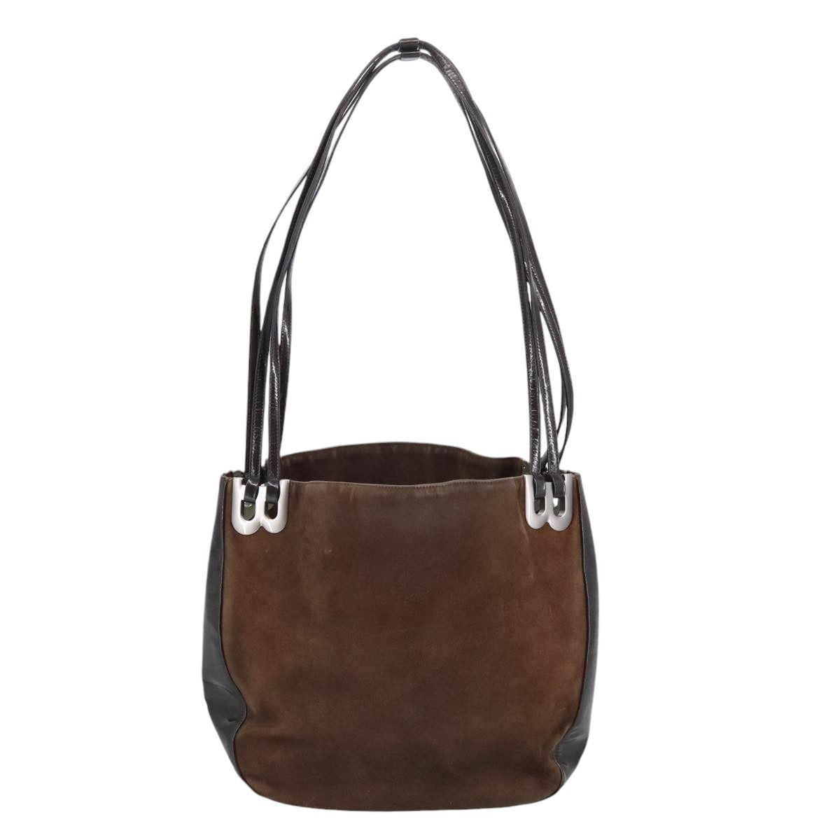 Bally Brown Suede Shoulder Bag (Pre-Owned)